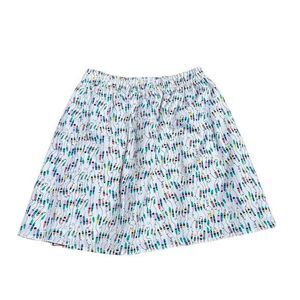 Lilly Pulitzer Callie XS Mini Skirt Oh Buoy Fishing Lure Print Women's Short XS